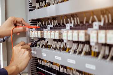 Travaux d'électricité